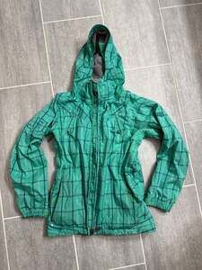 686 Women’s Jacket plaid blue/green Size Medium